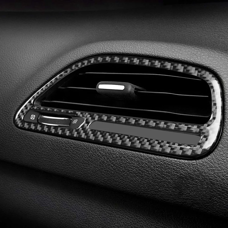 Наклейка из углеродного волокна для Dodge Challenger 2015 2020|Наклейки салона авто| |