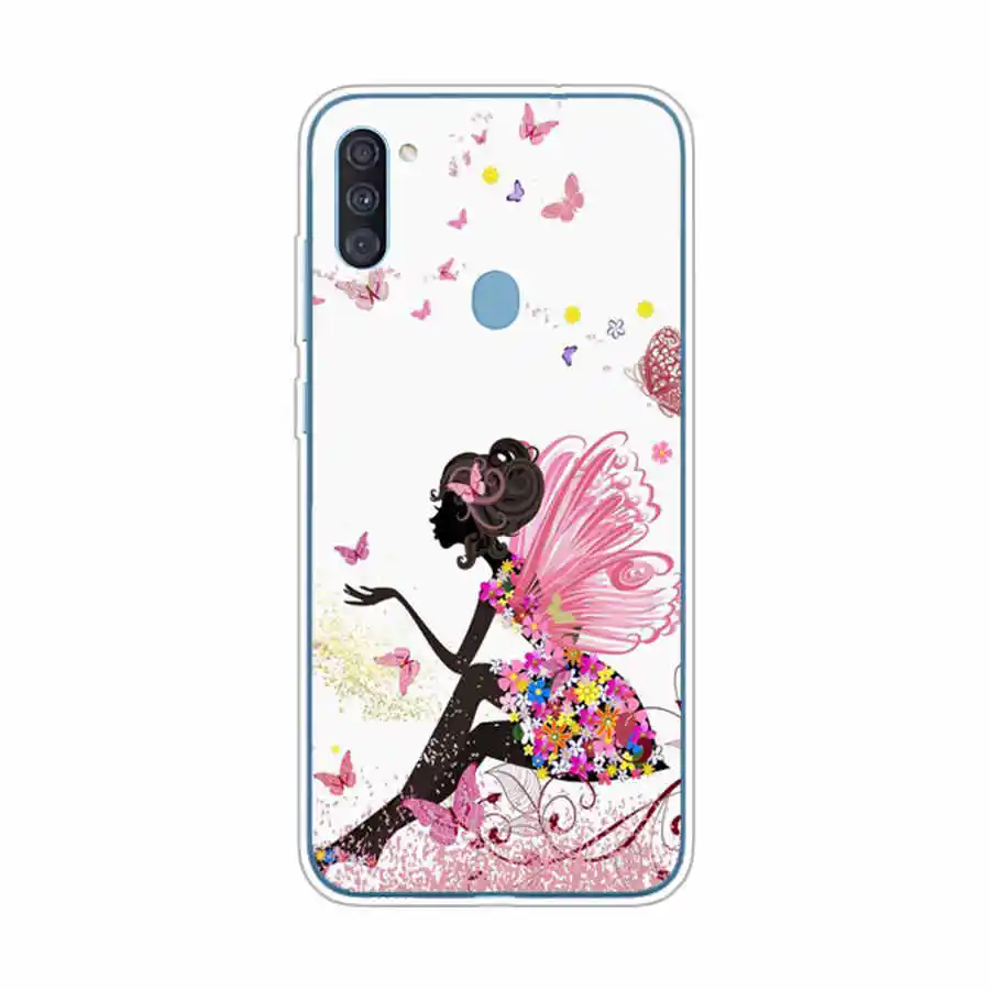 Мягкий силиконовый чехол для Samsung Galaxy A11 M11