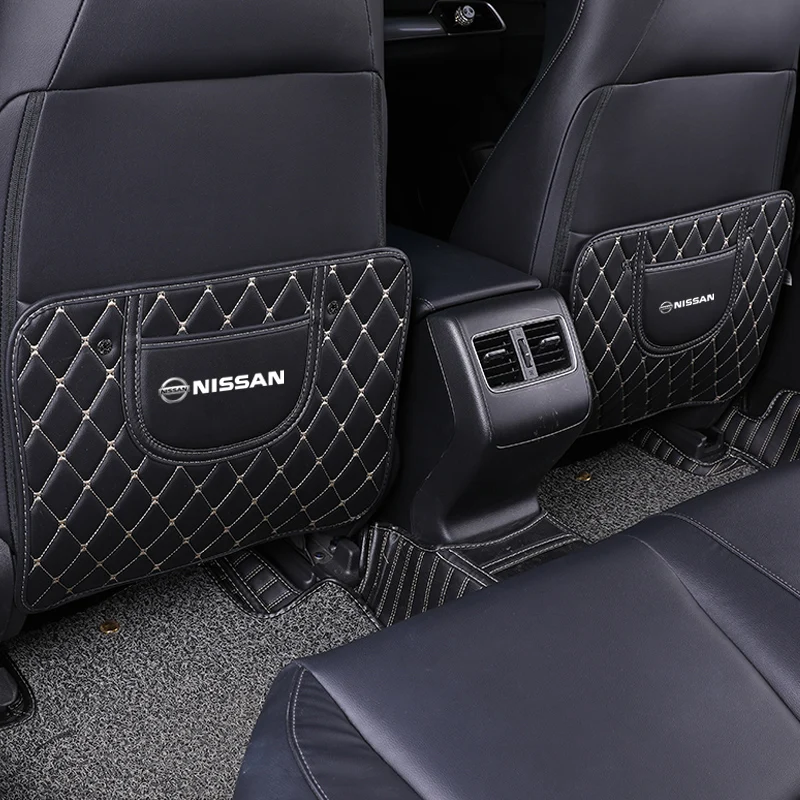 1 шт. защитный коврик для спинки автомобильного сиденья Nissan Qashqai патруль X-trail Tiida