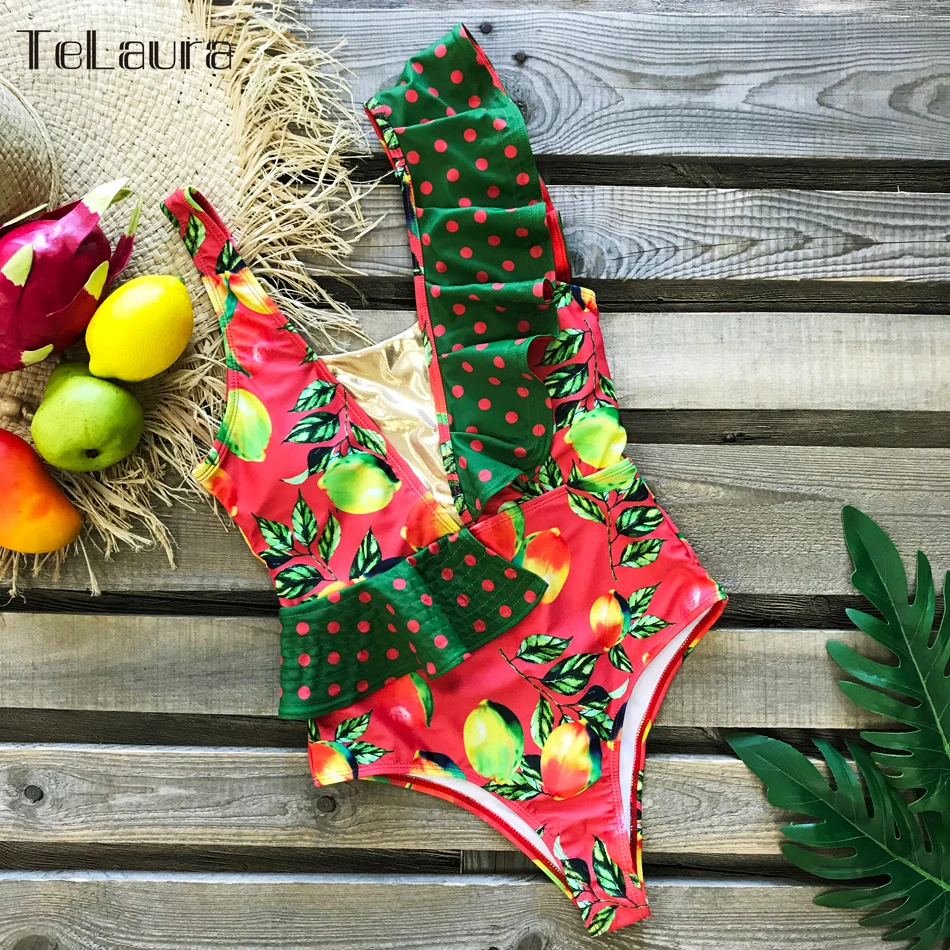 2020 сексуальный цельный купальник женский цветочный Монокини купальный костюм с