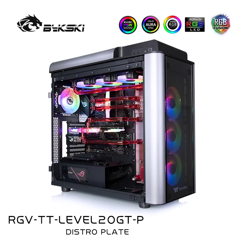 Bykski RGV TT LEVEL20GT P водный Панели для Thermaltake Level20 GT чехол Intel Процессор воды блок