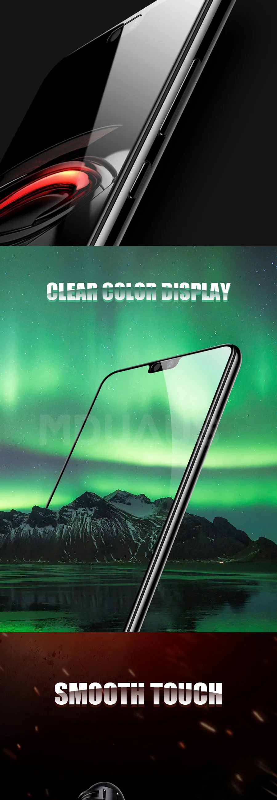 9D защитное стекло на huawei P20 Pro P10 P9 Lite Plus huawei P Smart защита экрана Закаленное стекло пленка чехол
