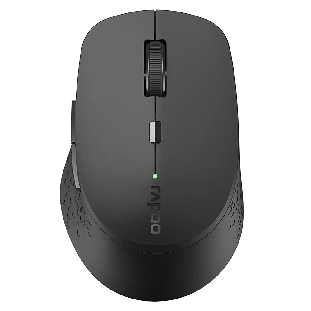 

New Rapoo Multi-mode Silent Wireless Mouse with 1600DPI Bluetooth-compatible and 2.4GHz for Three Devices Connection