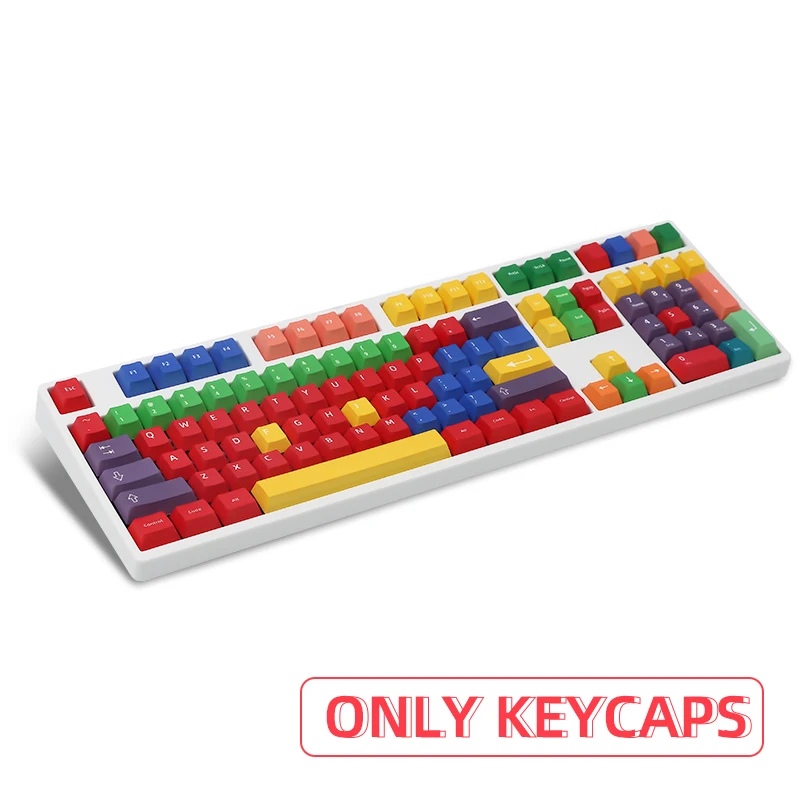 Набор клавиш ручной работы Основная клавиатура PBT колпачки Sub для GMK Cherry MX