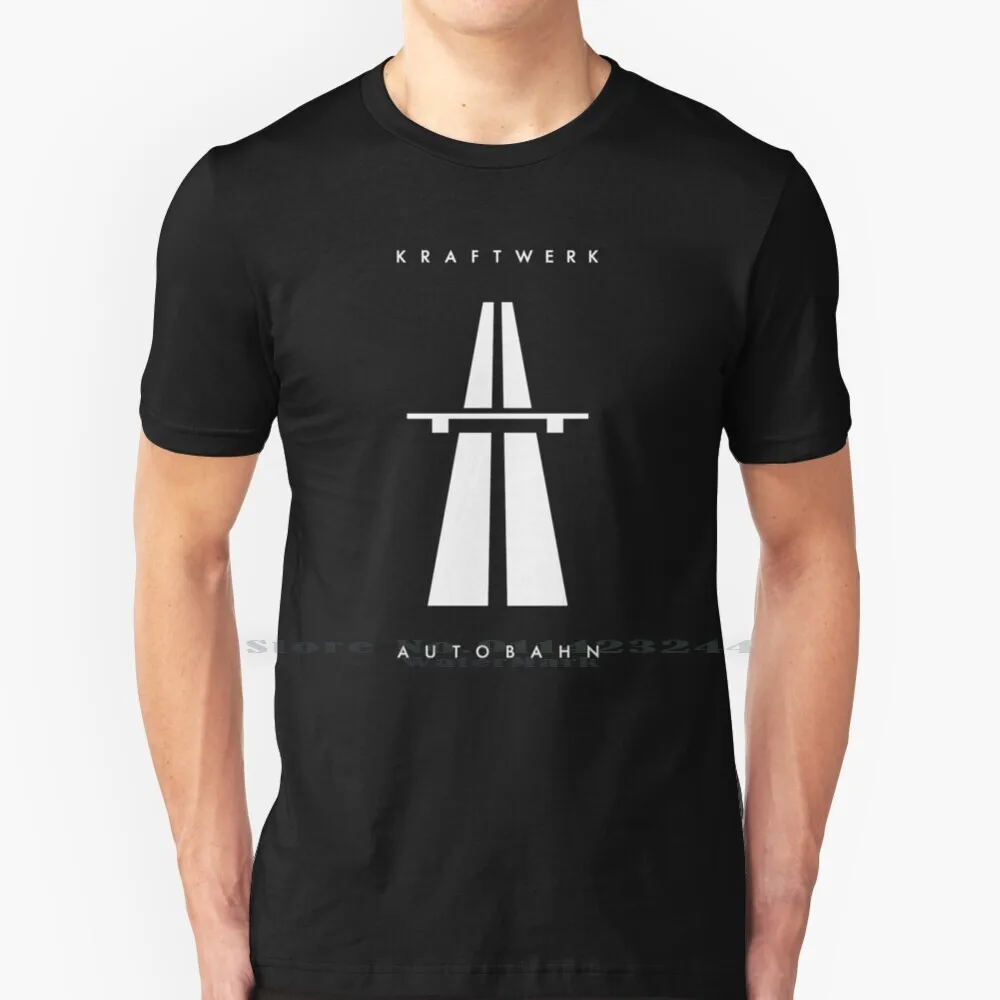 Хлопковая футболка в стиле автобан Kraftwerk 6XL, автобан Kraftwerk, цитаты в стиле забавного фильма, музыки, фильма, тайфографии, игры, спорт