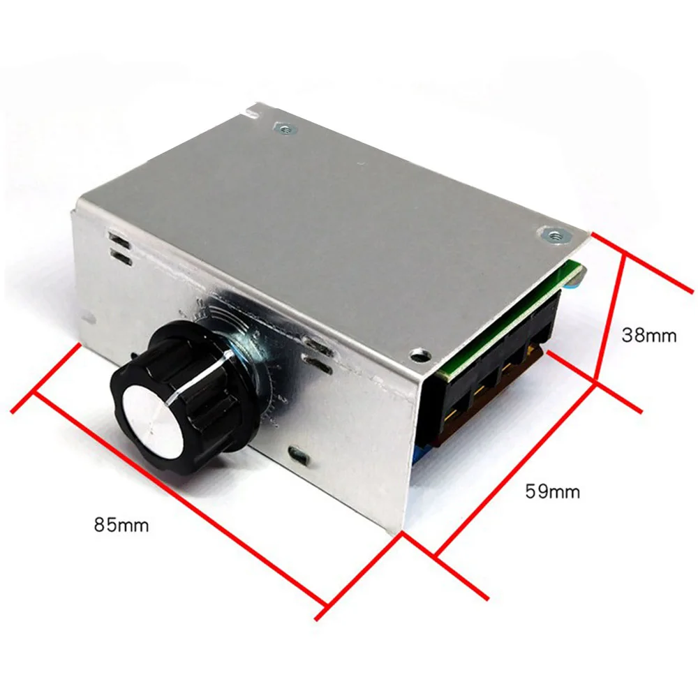 AC 110V-220V 4000 Вт высокой мощности Мощность контрольный тиристорный SCR Регулируемый