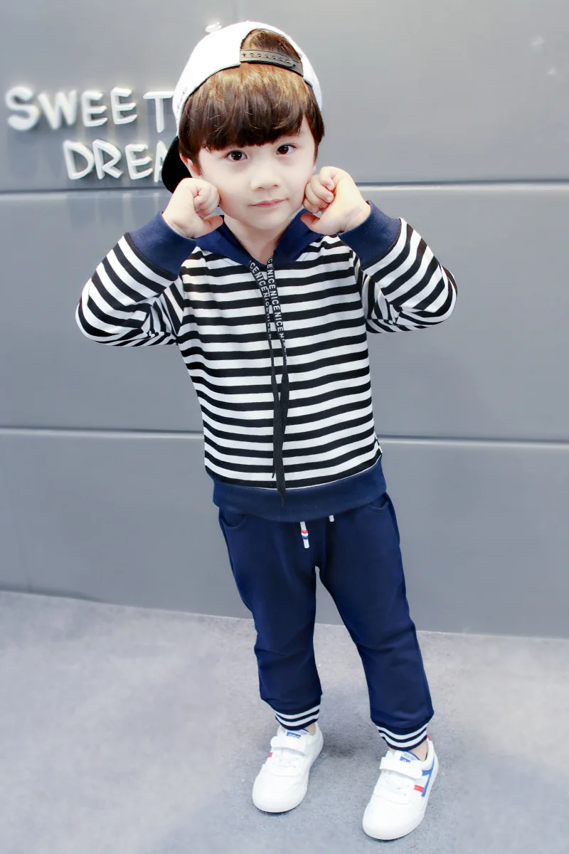 Комплекты одежды для мальчиков на весну и осень комплект детской высокое
