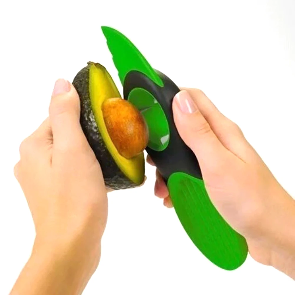 3-в-1 Slicer авокадо инструмент для очистки початков кукурузы мульти-Функция фрукты сепаратор Пластик Ножи пилинг ложка сепаратор бытовой техники инструмент