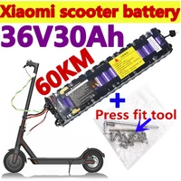 original 36v 30ah 36v battery 30000mah electric scooter with built in bms for xiaomi m365 dedicated battery pack cycling 60km