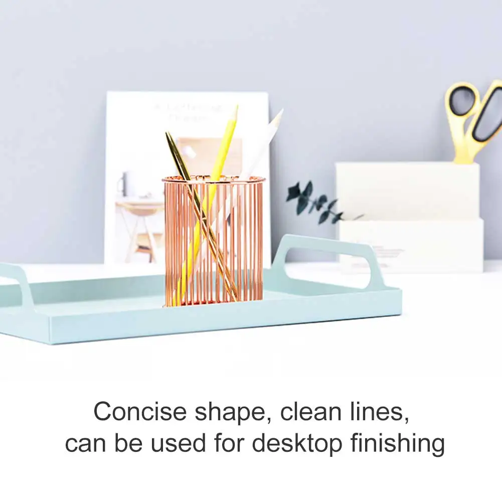 Новинка 1 шт. металлический держатель для ручки скандинавский стиль полый