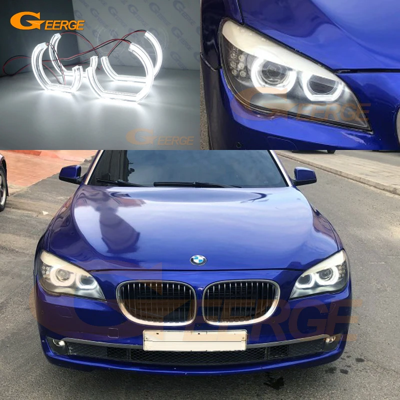 Для BMW 7 серии F01 F02 F03 F04 730d 740d 740i 750i 760i 2008 2012 ультра яркий DTM Стиль led Ангельские