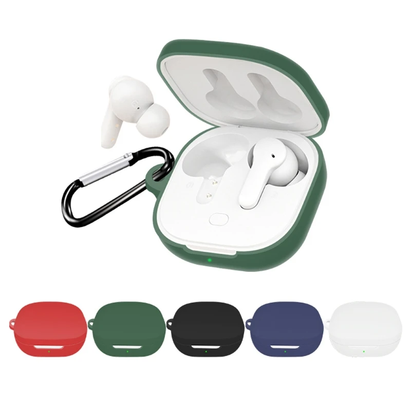 

R91A Dust-proof Shell Carrying Cases Compatible with Qcy T13 Wireless Earbud Protective Case Storage Boxes Earphone Cover