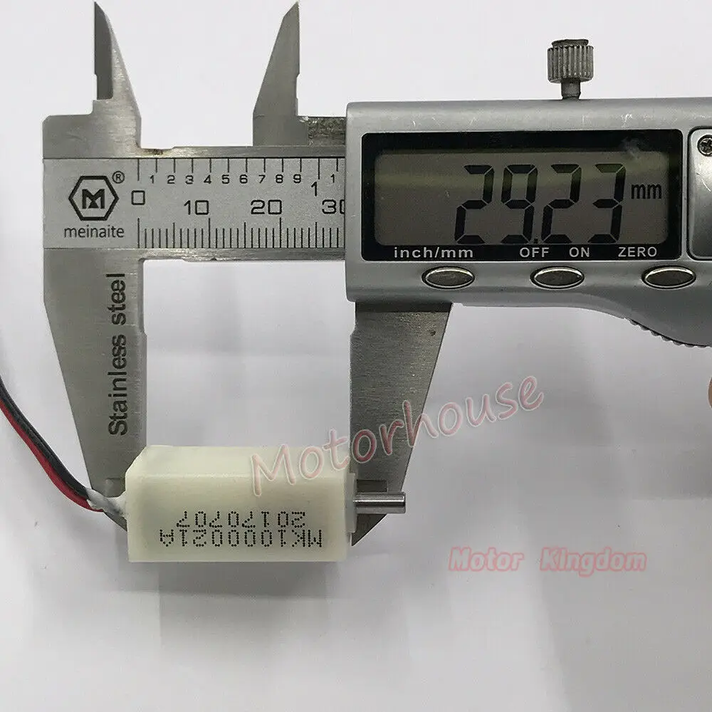 Микро N20 полностью металлический мотор-редуктор DC 3V-6V 50rpm-100rpm медленная скорость
