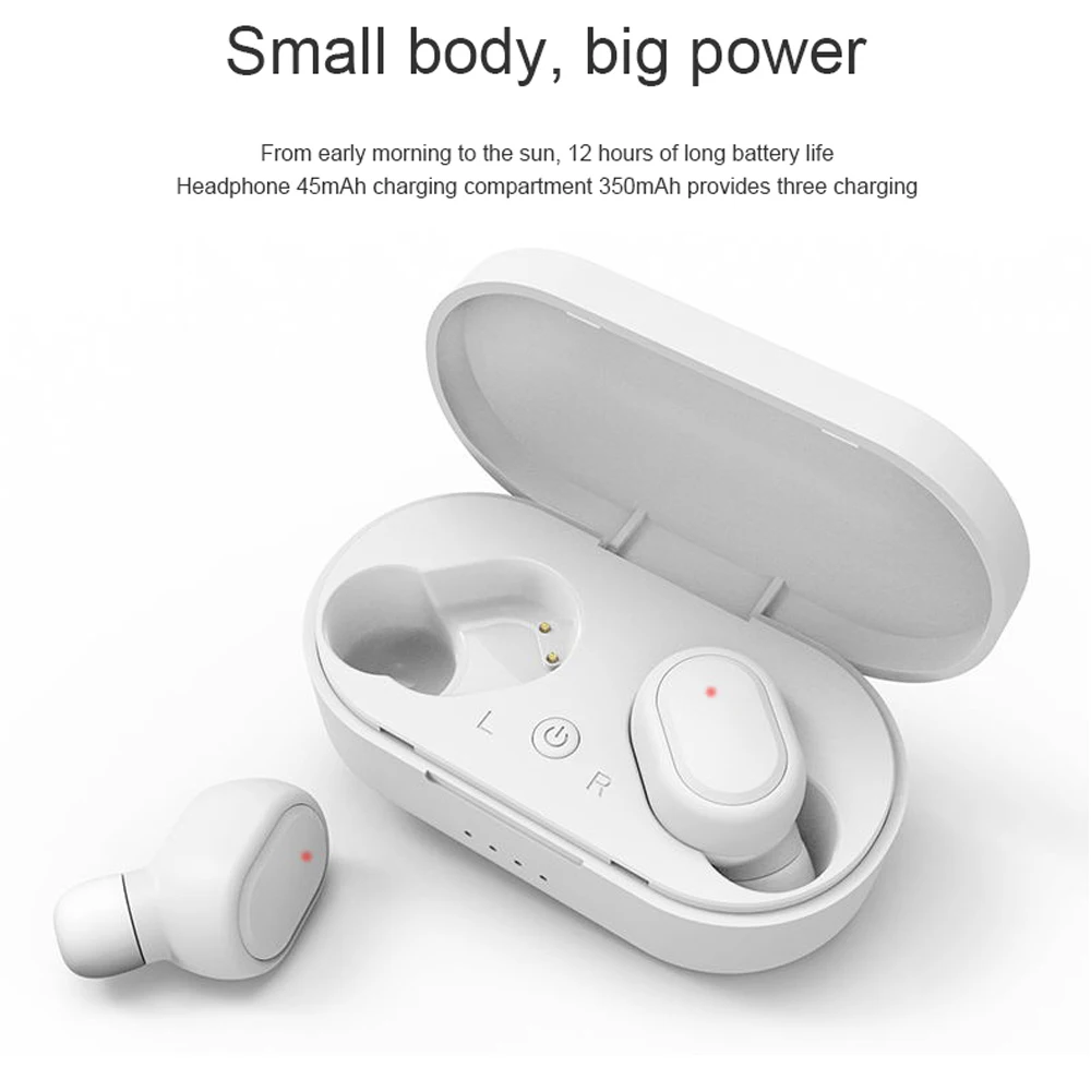 Новинка Bluetooth 5,0 TWS наушники против Redmi Airdots беспроводные наушники микрофон IPX6 Водонепроницаемая гарнитура для IPhone Xiaomi huawei samsung