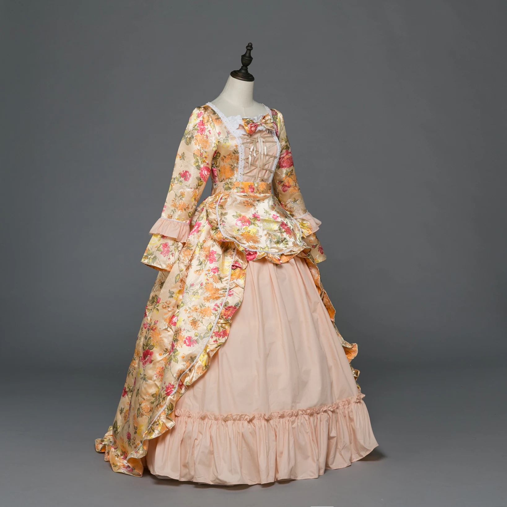 Платье маскарадное в готическом стиле праздничное платье маскарада