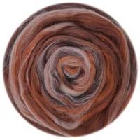 blended wool roving 50g merino mixed hand dyed wool top art needle and wet felting supplies needle felting diy woolno 19