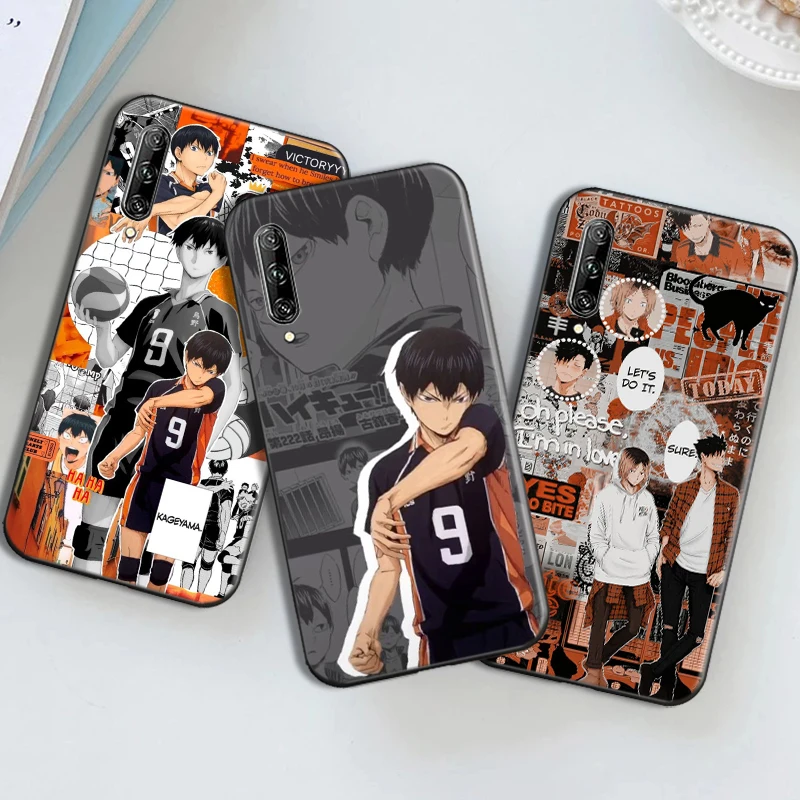 

Haikyuu Volleyball boy Anime Phone Case For Huawei P Smart Z P Smart 2019 P Smart 2021 P20 P20 Lite hinata syouyou Soft TPU