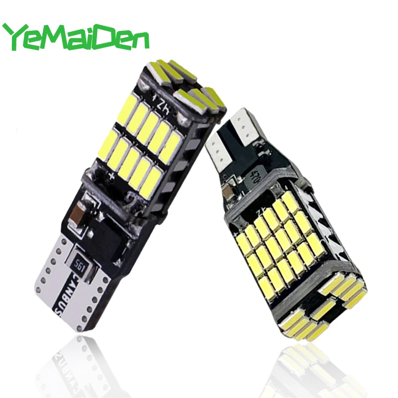 Светодиодная лампа высокой мощности T15 W16W Canbus T10 W5W 194 светодиодный 4014 SMD |