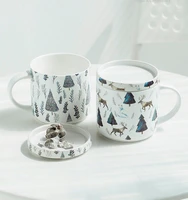 nordic aesthetic mugs ceramic fashion minimalist high quality breakfast cups coffee mugs couples creativity tasse mug bc50mkb