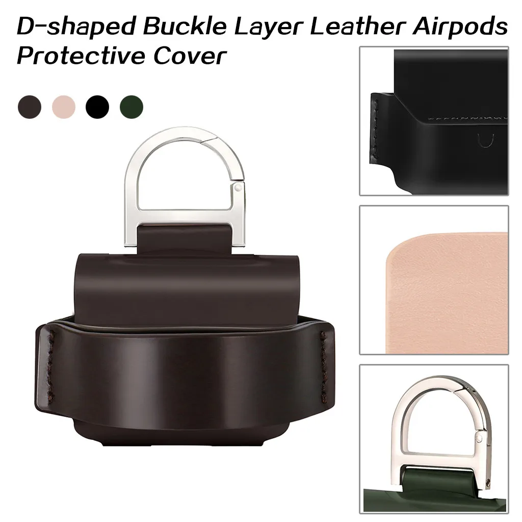 Фото Кожаный чехол для Airpods Pro беспроводных наушников с Bluetooth защитный Apple Air Pods 3 Skin Кожаный чехол для Airpods Pro беспроводных наушников с Bluetooth защитный Apple Air Pods 3 Skin