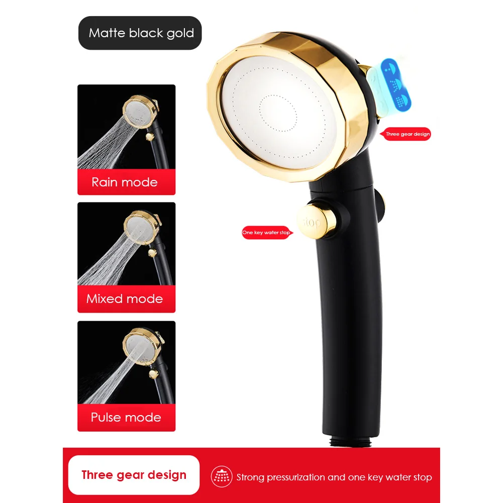 

Насадка для душа с 3 режимами работы