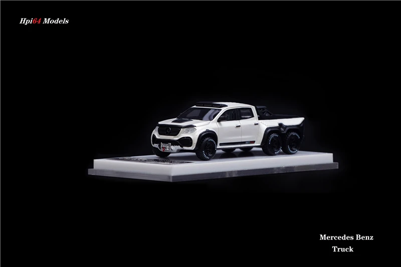 

Hpi64 1:64 EXY 6x6 грузовик пикап жемчужно-белый полимерный модель автомобиля