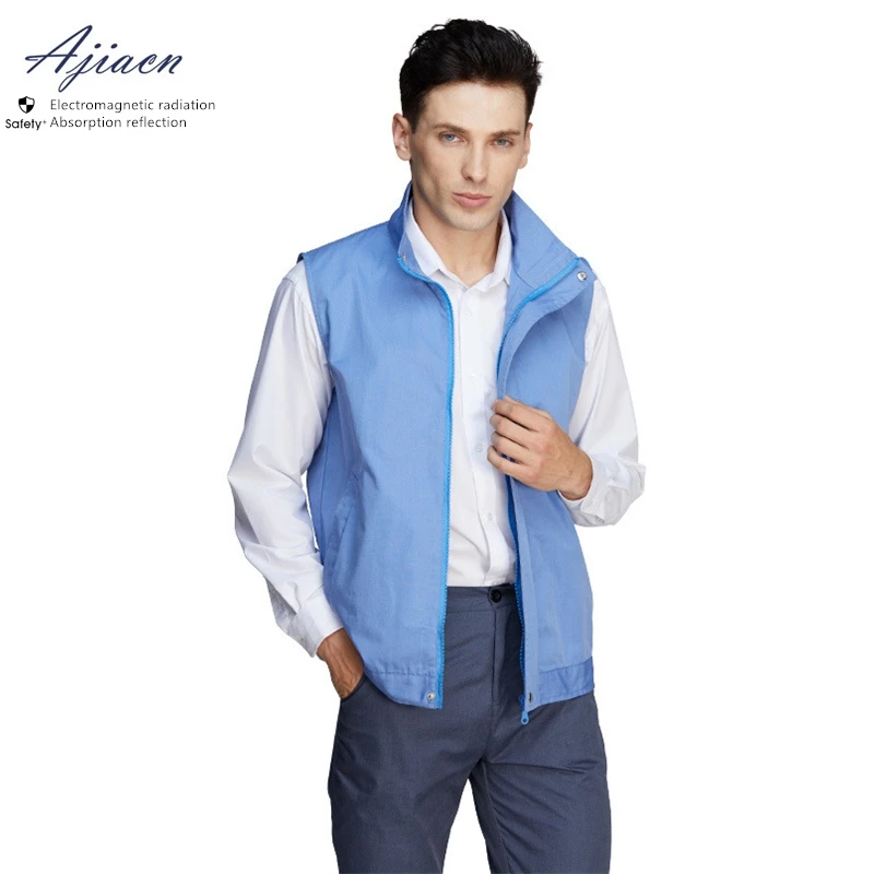 Ajiacn анти радиационный Невидимый жилет на молнии радио и телевидение для
