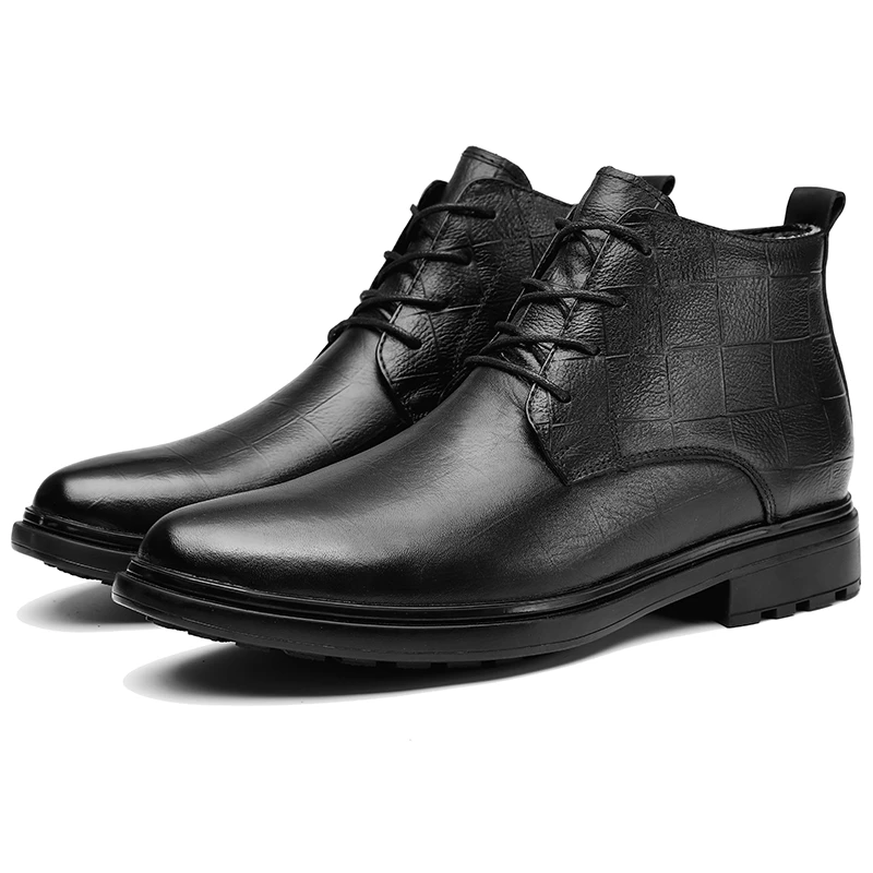 

Мужские ботинки челси из натуральной кожи, черные деловые ботинки из коровьей кожи, Осень-зима 2019