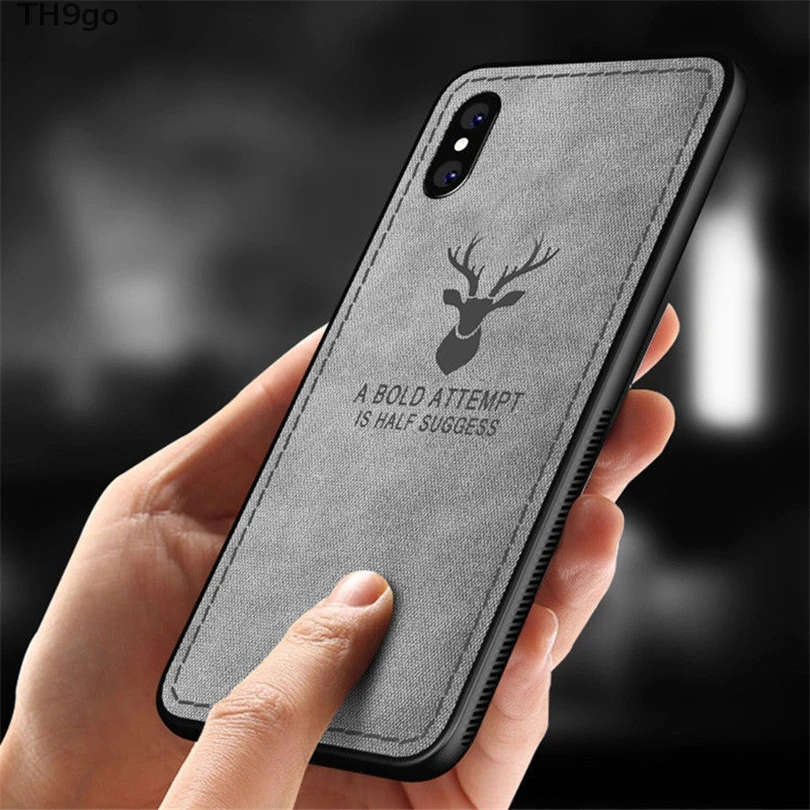 TPU Leather Patterned Phone Case For iPhone X XR XS Max 6 6S 7 8 Plus Hybrid Shockproof Water-Resistant Shell Cover DYee |
