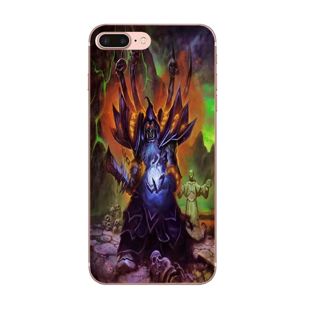 Warlock Deck Illidan для HTC Desire 530 626 628 630 816 820 830 One A9 M7 M8 M9 M10 E9 U11 U12 Life Plus|Бамперы| |