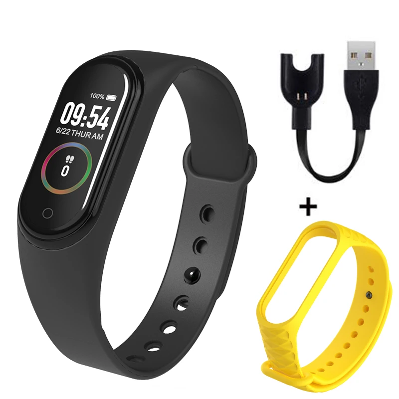 G M4 браслет Smartband Спортивный Браслет Smartwatch монитор сердечного ритма фитнес трекер активности кровяное давление Bluetooth - Цвет: G