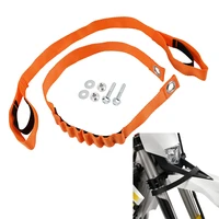 motorcycle front rear fender pull strap mudguard rope straps for ktm excf exc xc xcf xcw tpi six days 125 250 300 350 450 500