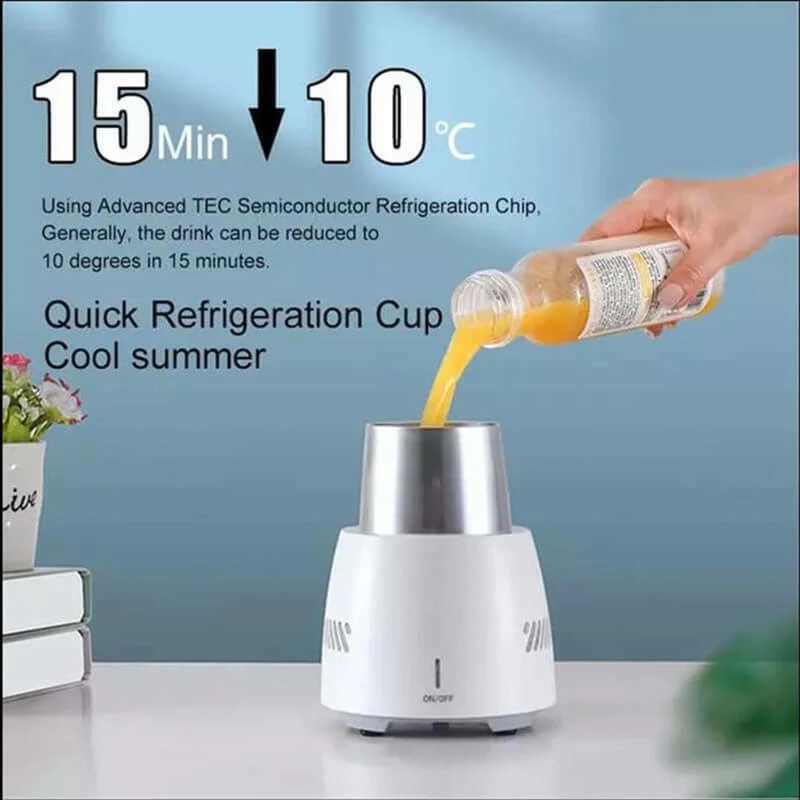 220 В 28 Вт чашка быстрого охлаждения держатель чашки мгновенного домашний офис
