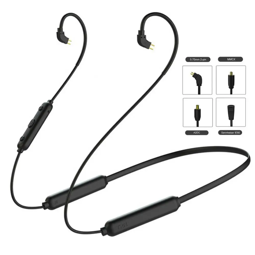 

TRN BT3S 0.75/0.78mm/MMCX/A2DC/IE80 HiFi Earphone Headset Bluetooth 4.2 Cable