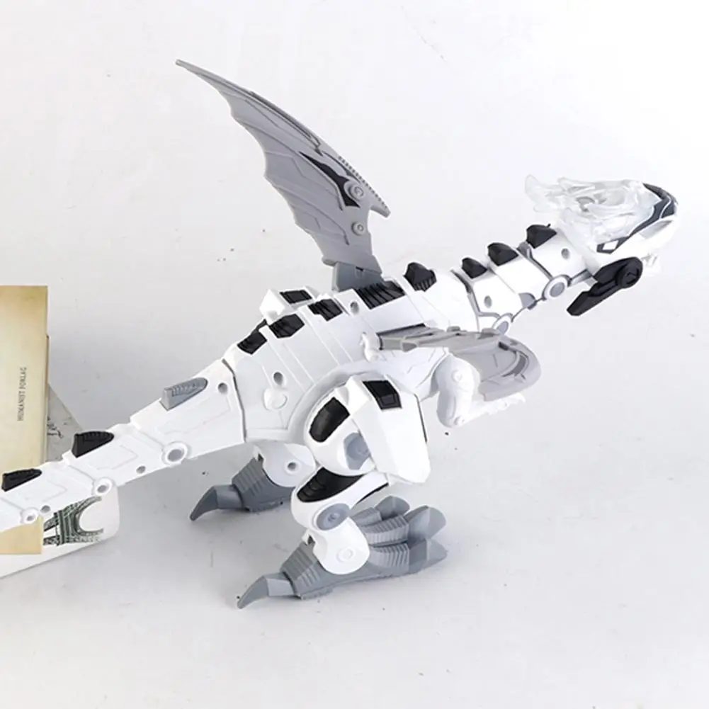 Большие механические динозавры с распылителем Мультяшные электронные ходячие