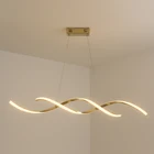 Nordic lamp современный светодиодный подвесной светильник s для столовой, гостиной, магазина, подвесной светильник, хромированныйпозолоченный люстры