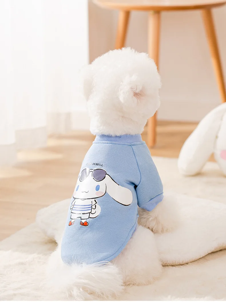 

Pet Dog Clothes Teddy Two Feet Clothing Sweater Spring and Autumn Cat T-shirt