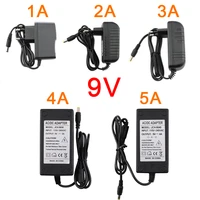 ac dc 9v power supply adapter ac transformer 220v to 9v 1a 2a 3a 4a 5a universal switch adapter power source for cctv led strip