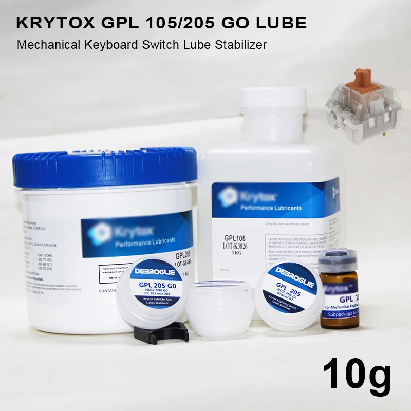 GPL105 205 G0 переключатели смазки смазочное масло для Механическая клавиатура Ключ