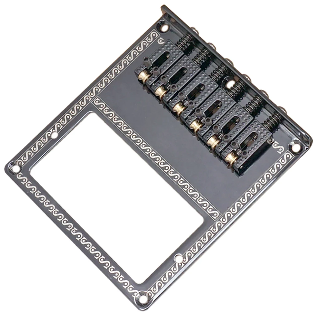 

1 комплект, изысканное мастерство, ролик, седло, мост, задняя часть, Humbucker, пикап, запчасти для TL гитары, черный