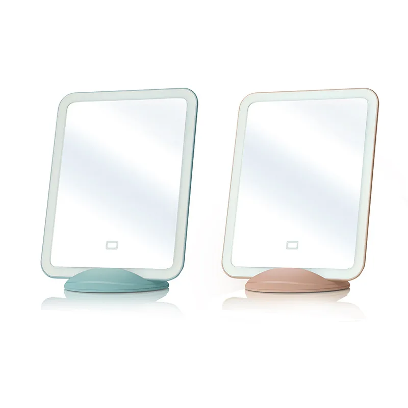 

Led Make-up Mirror Fill Light Portable Wall-Mounted Vertical Dual-Purpose Luminous Cosmetic Mirror Mirror Decor with Stand