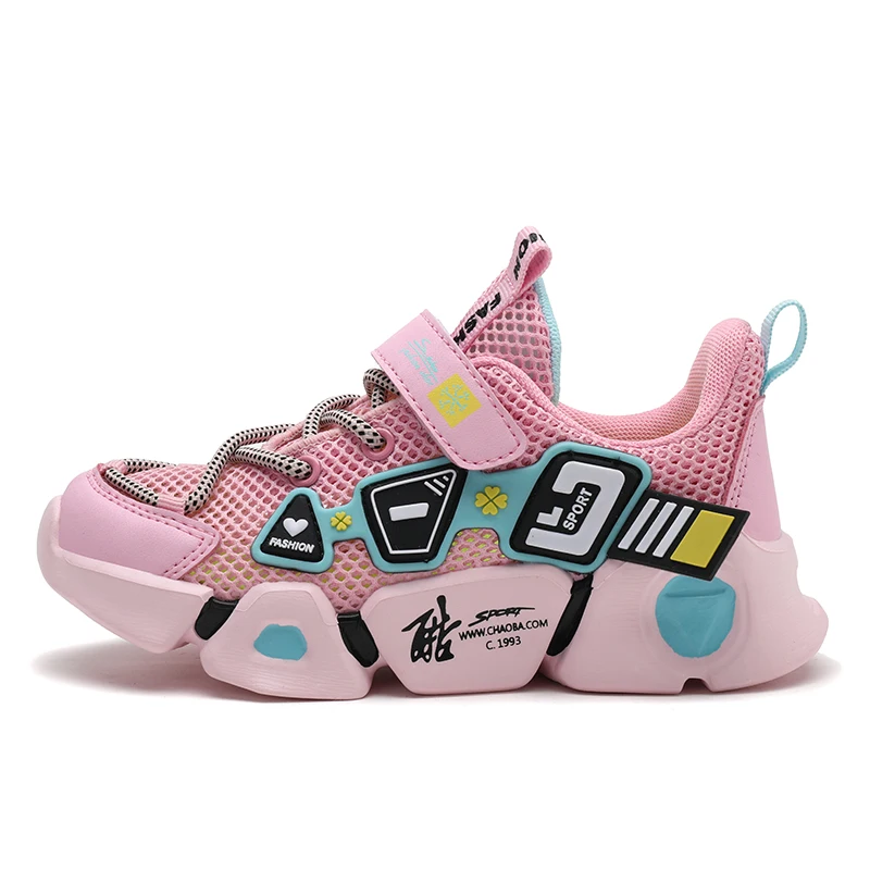 Кроссовки детские для мальчиков и девочек дышащая сетчатая обувь кроссовки