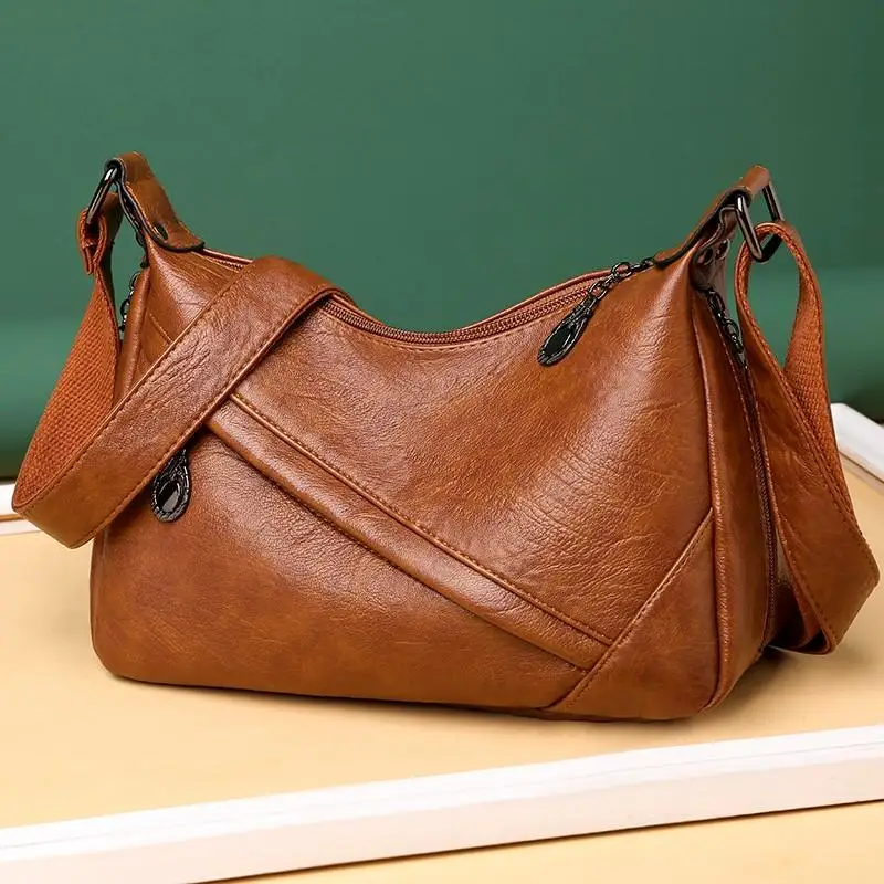 

High Quality Leather Luxury Handbags Women Bags Designer Women 'S Messenger Shoulder Crossbody Bags For Women 2020 Female Purse