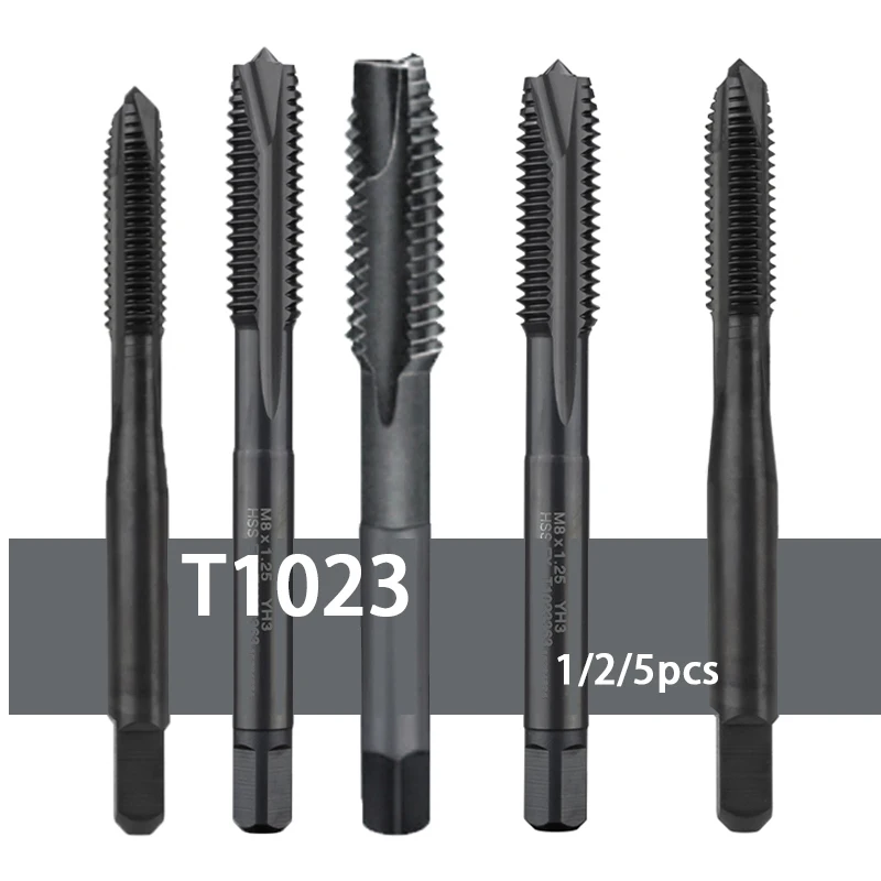 

Original Spiral Point Taps T1023 M2 M2.5 M3 M4 M5 M6 M8 M10 M12 M14 M16 Suitable For Tapping Through Holes In Stainless Steel
