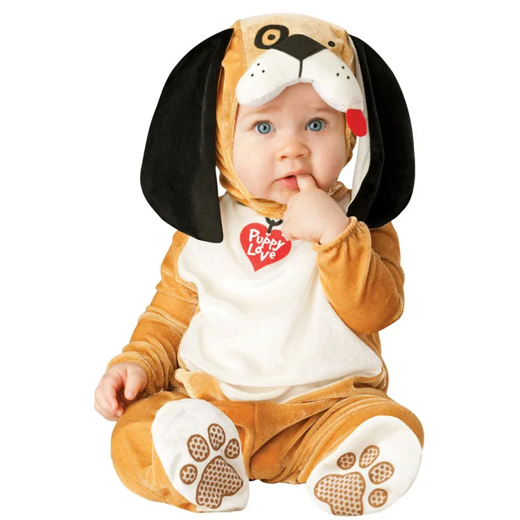 

Baby Boy Girls Animal Cosplay Rompers Toddler Carnival Halloween Outfits Boys Girl Jumpsuits Costume Infant Toddler Clothes Sets