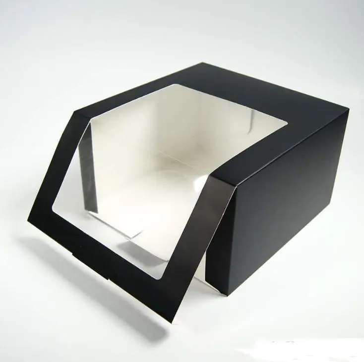 With Pvc Window Baseball Cap Beret Party Hat Packing Boxes Gift Packaging Box Sn3468