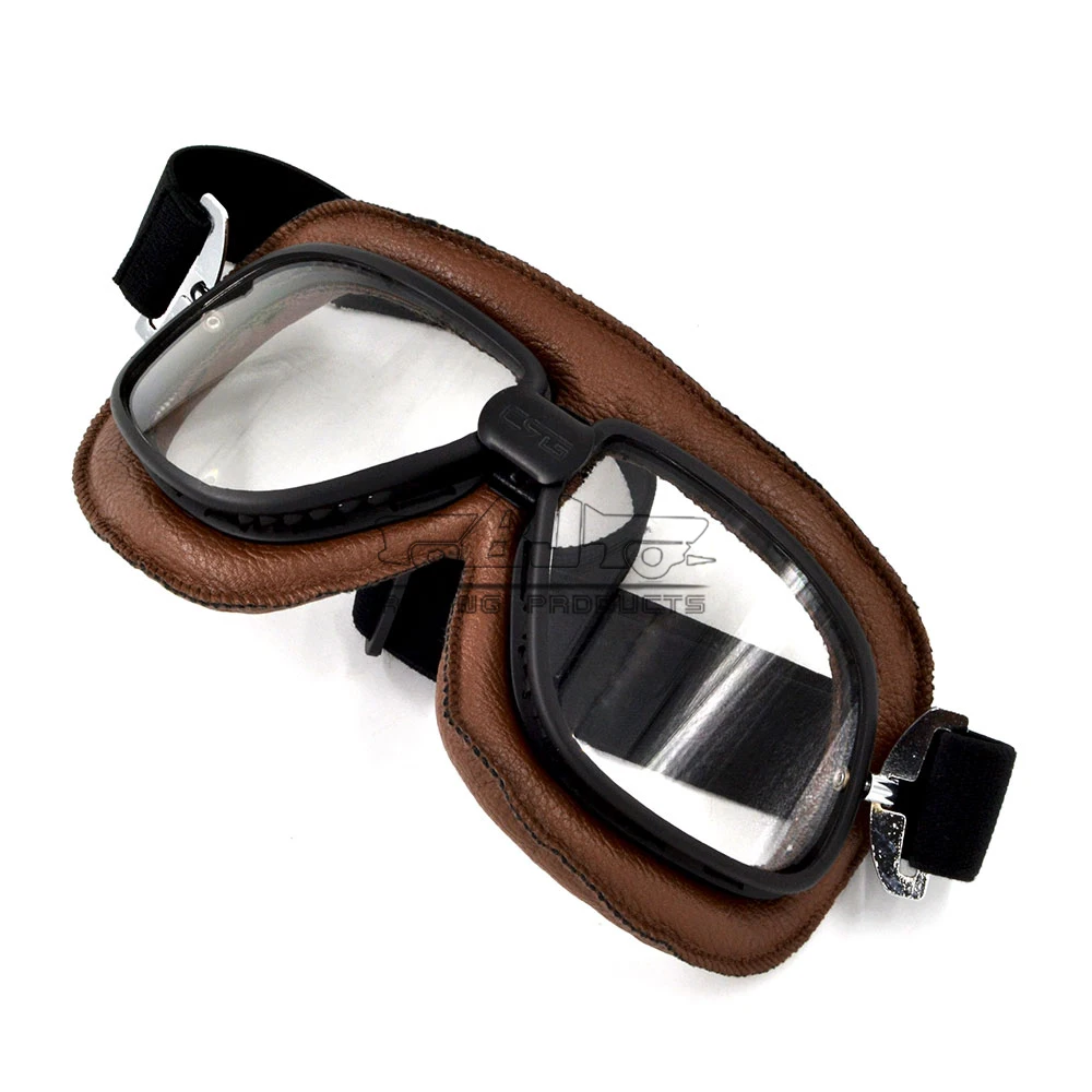 Винтажные классические мотоциклетные очки 5 цветов | Автомобили и мотоциклы