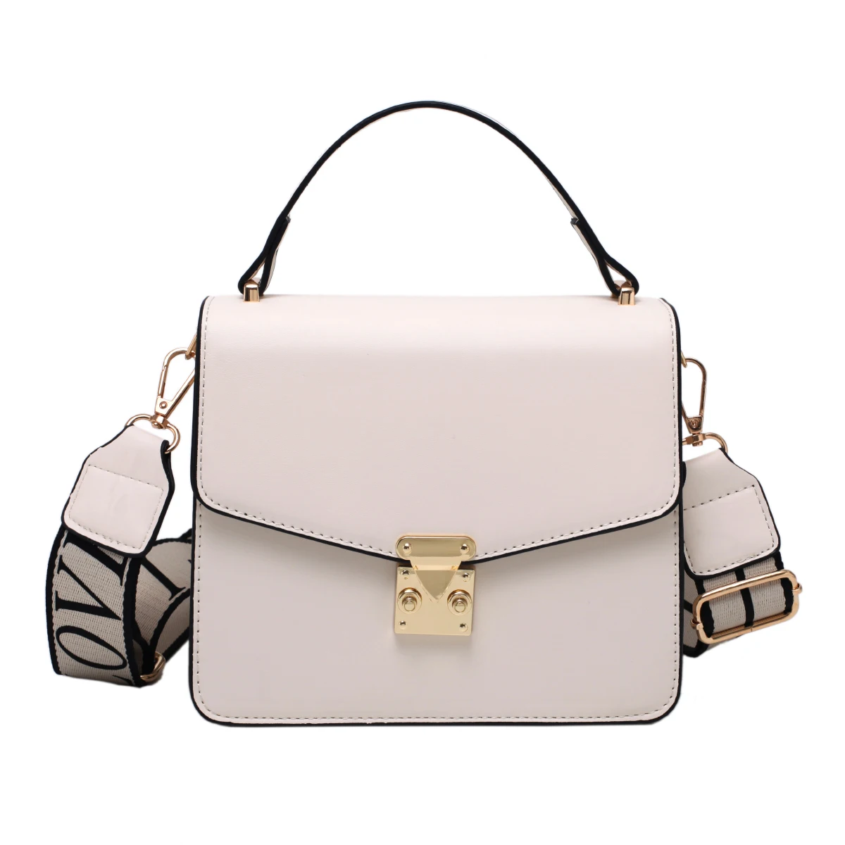 

Elegant Female Square Tote bag 2021 Fashion New High quality PU Leather Women's Designer Handbag Travel Shoulder Messenger Bag