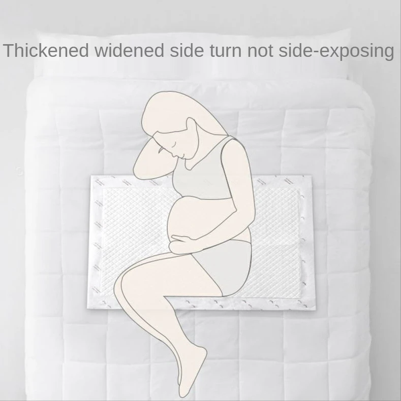 10 Uds. De almohadillas puerperales de 60x90cm para el cuidado de la maternidad, almohadillas de cambio de s&aacute;banas desechables para beb&eacute;s y mujeres embarazadas, adultos grandes-0