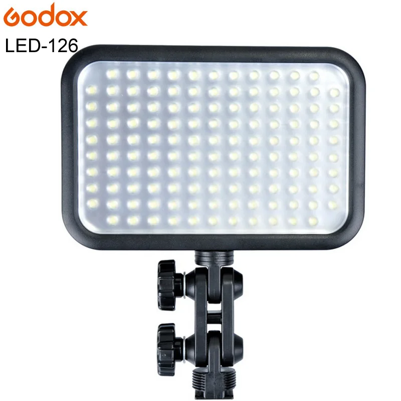 

Godox LED 126 LED-126 LED видео Лампа Свет для цифровой камеры видеокамеры DV Canon Nikon Sony Pentax Olympus Panasonic
